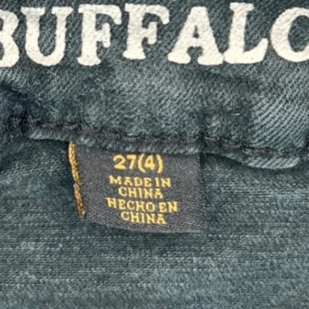 i Jeans by Buffalo Womens black Denim Bermuda Shorts Dark Wash Knee‎ Length